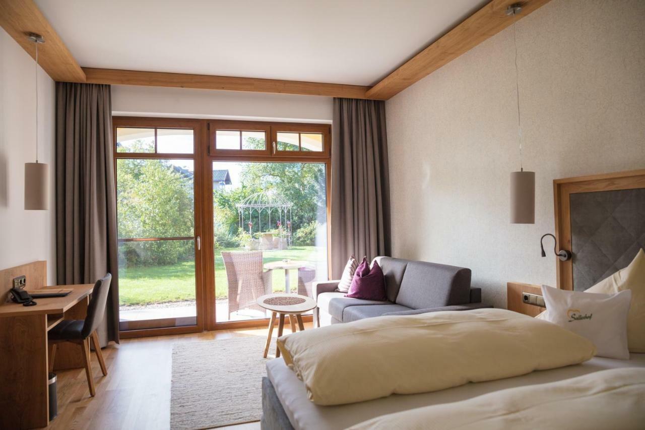 Garten - Hotel Sallerhof Grodig Luaran gambar